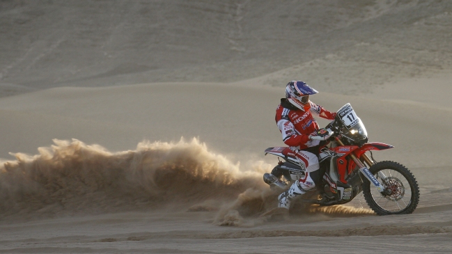 Israel y Quintanilla terminaron entre los 10 primeros en primera etapa del Dakar 2015