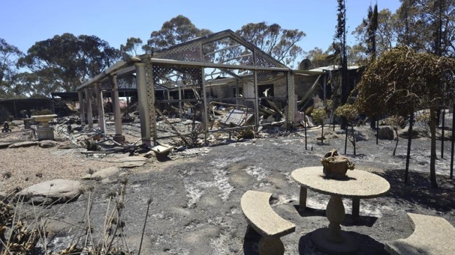 Incendios en Australia han dejado 29 heridos y 26 viviendas calcinadas