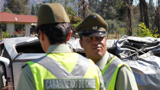 Menor de nueve años falleció tras volcar vehículo en Ruta 5 Norte