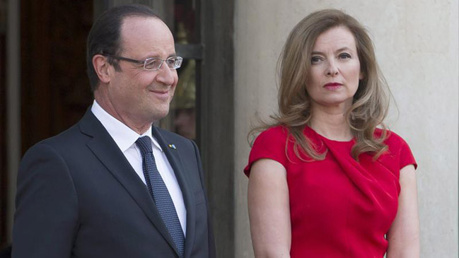 Adaptarán al cine el libro de Trierweiler sobre su relación con Hollande