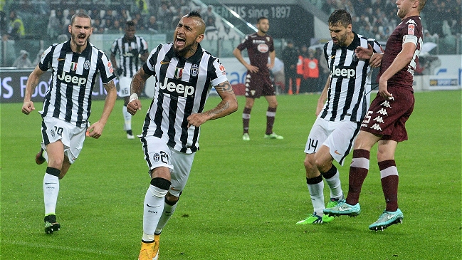 Juventus de Arturo Vidal se medirá con Inter de Milán de Gary Medel en el clásico italiano