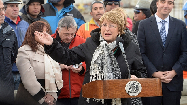 Presidenta Bachelet visitó obras del Plan de Zonas Extremas en Magallanes