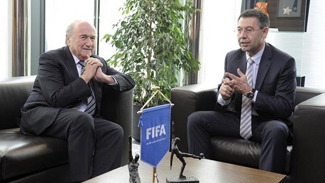 Joseph Blatter: Un gran club como FC Barcelona debe ser un ejemplo en el mundo