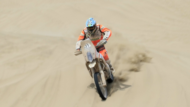 Pablo Quintanilla perdió su ubicación en el podio del Dakar