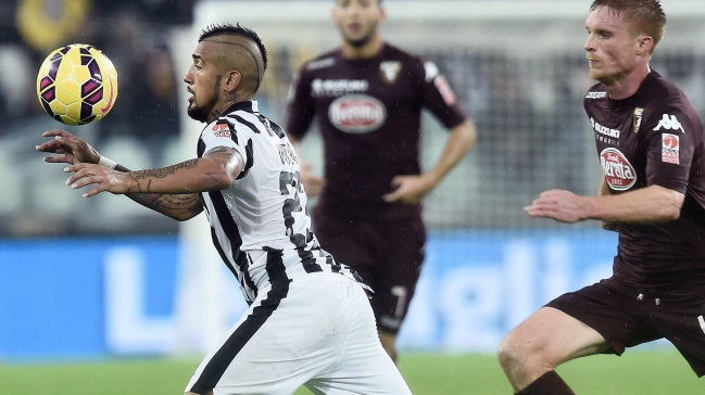 Vidal está con amigdalitis y es duda para el duelo del domingo