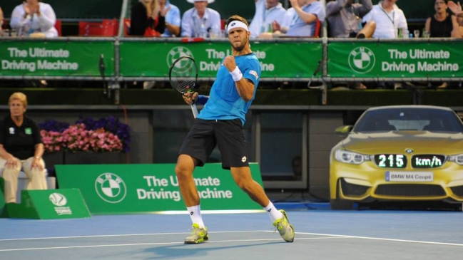 Jiri Vesely derribó en la final a Adrian Mannarino y se alzó con el título en Auckland