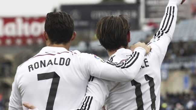 Real Madrid goleó a Getafe y sigue al tope de la liga española