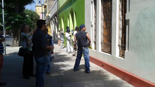 Vecinos de Barrio Yungay trabajaron en recuperación de fachadas tras Fiesta del Roto
