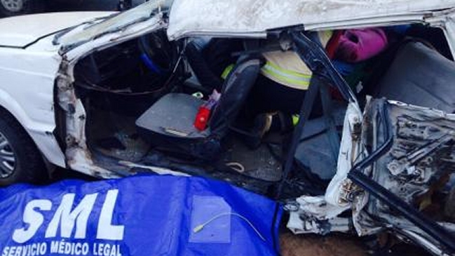 Accidente en Coquimbo dejó una persona muerta y dos lesionados