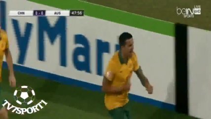   Tim Cahill sorprendió con golazo de chilena en victoria de Australia sobre China 