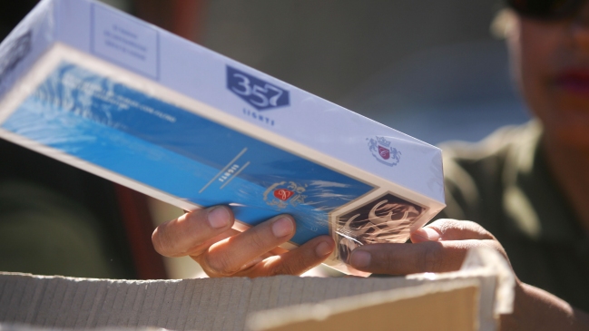 Carabineros interceptó venta de cigarrillos de contrabando en Talca