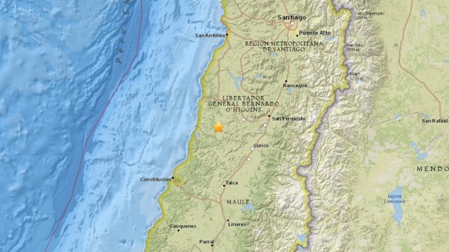 Sismo de mediana intensidad se sintió en cuatro regiones