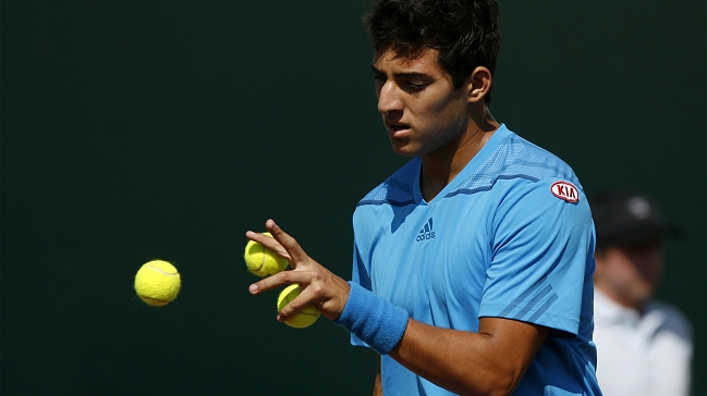 Christian Garín fue incapaz de entrar en el cuadro principal de Bucaramanga