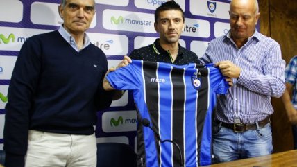 Héctor Mancilla fue presentado como refuerzo de Huachipato