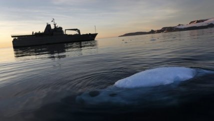   Arquitecto se reencontró con el buque Aquiles en la Antártica 