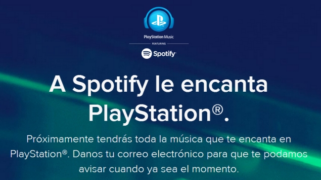 Spotify llega a la PlayStation