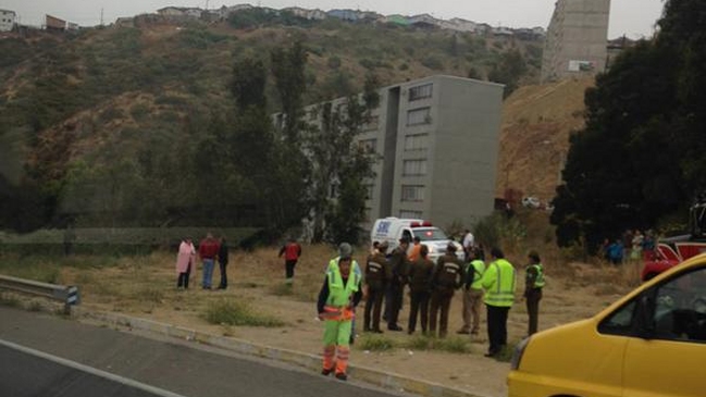 Valparaíso: Vecinos protestaron por atropellos en Santos Ossa