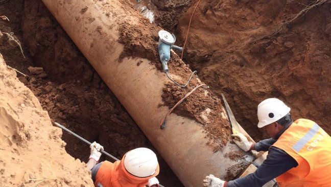 Rotura de matriz dejó a 40 mil personas sin agua en Región de Coquimbo