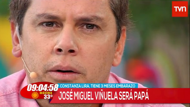 José Miguel Viñuela confirmó que será padre