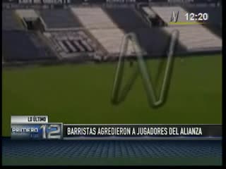 Hinchas de Alianza Lima agredieron a jugadores del club