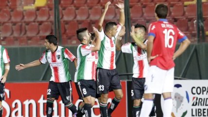 Diego Rosende le dio el triunfo a Palestino frente a Nacional de Uruguay