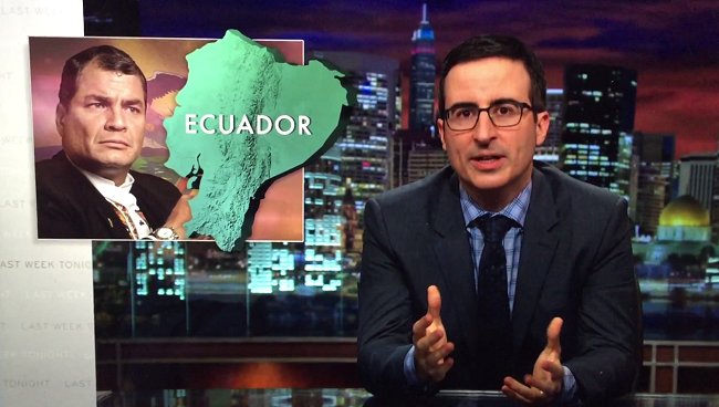 Comediante inglés pidió a sus seguidores de Twitter insultar a Rafael Correa