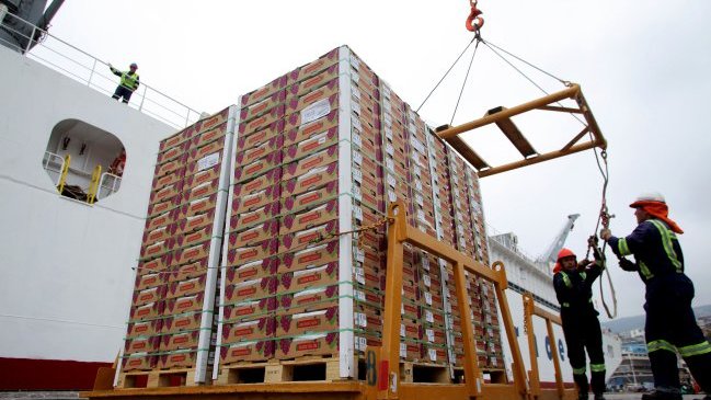 Paro en puerto de EE.UU. afecta a exportaciones de fruta fresca chilena