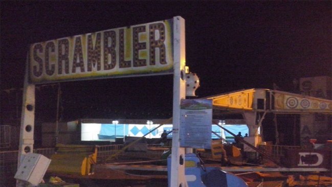 Menor de seis años murió tras caer de juego mecánico en Caldera