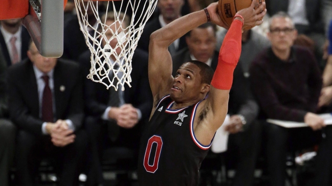 El Oeste ganó el Partido de Estrellas con Westbrook como MVP