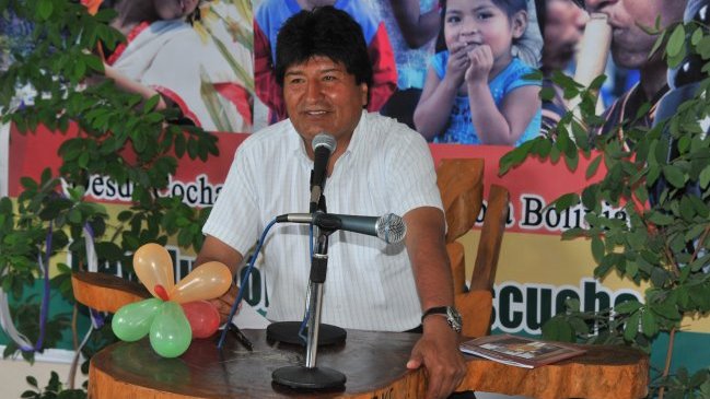 Evo Morales: Ahora hay falsos socialistas en Chile