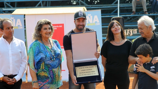 Club Unión de Viña del Mar nombró a su court central 