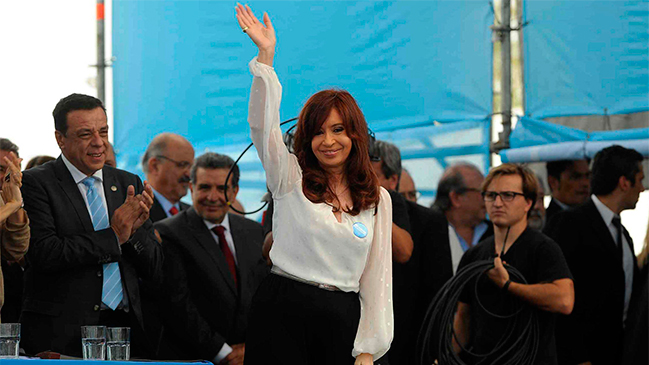 Sueldo de Cristina Fernández aumentó un 25,6 por ciento en 2014
