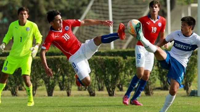Chile Sub 17 cerró su preparación con triunfo sobre Universidad Católica