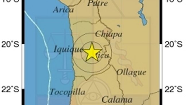 Temblor de menor intensidad afectó al norte de Chile