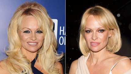 Pamela Anderson se cortó el pelo como señora