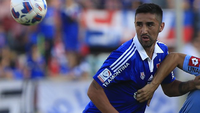 Osvaldo González sufrió un desgarro y se perderá el superclásico ante Colo Colo