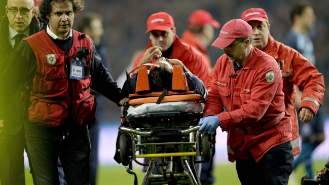 Jugador de FC Porto fue dado de alta tras sufrir contusión cerebral