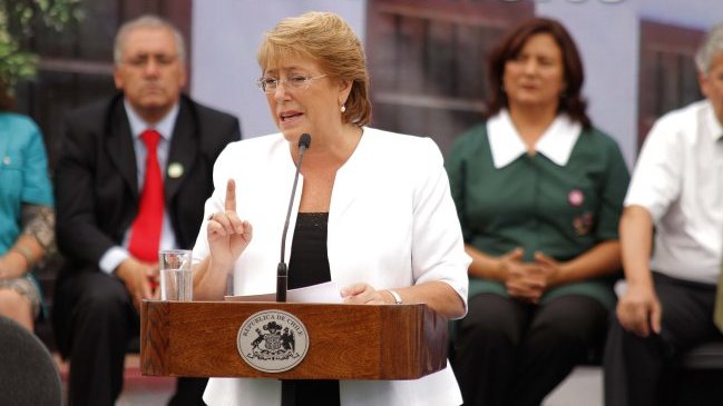 Bachelet destacó que tras un año en el Gobierno 