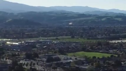   Drone capta imagen de un ovni 