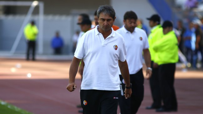 Dalcio Giovagnoli: La derrota con Antofagasta deja un grado de preocupación