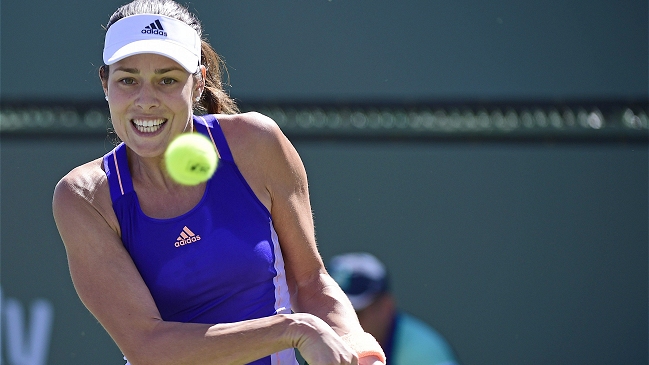 Ana Ivanovic fue eliminada de Indian Wells por Caroline García