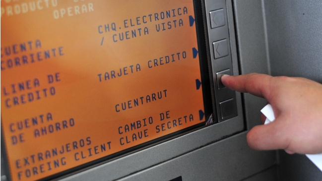 Robo a cajeros automáticos disminuyó un 40 por ciento en 2015