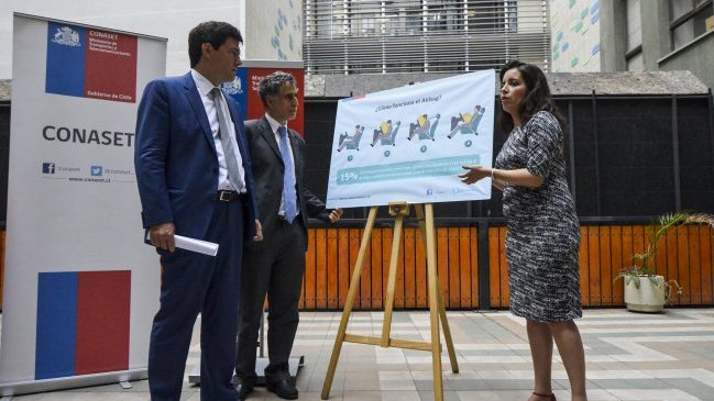 Decreto obliga a vehículos livianos a contar con dos airbags frontales