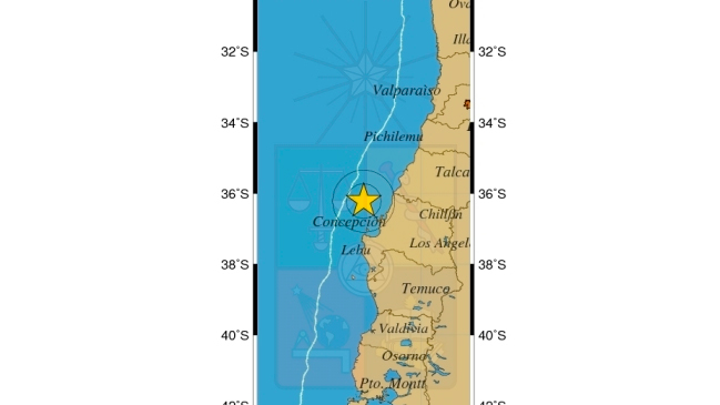 Temblor de mediana intensidad se percibió en la zona centro sur