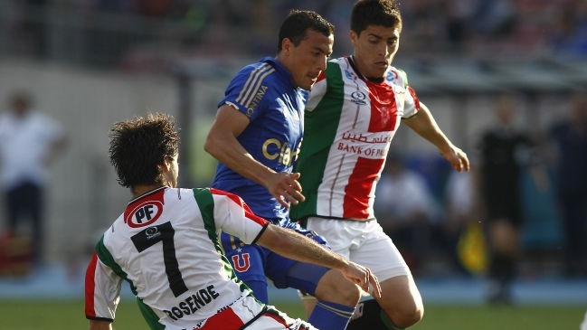U. de Chile y Palestino quieren 