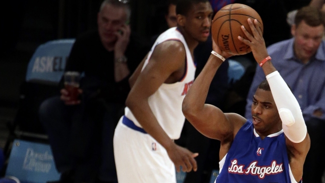 Los Clippers ampliaron su racha triunfal a costa de los Knicks