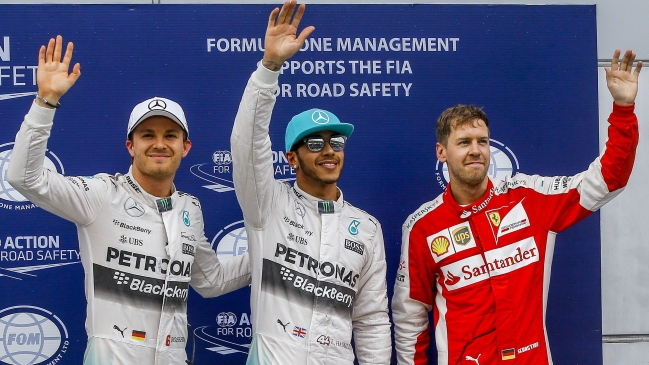 La grilla de salida del Gran Premio de Malasia de la Fórmula 1