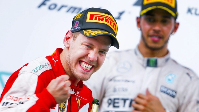 Sebastian Vettel volvió a poner a Ferrari en lo más alto tras ganar el GP de Malasia