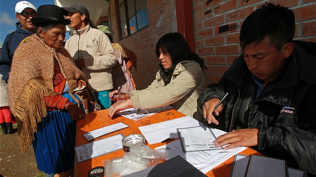 Oposición boliviana 