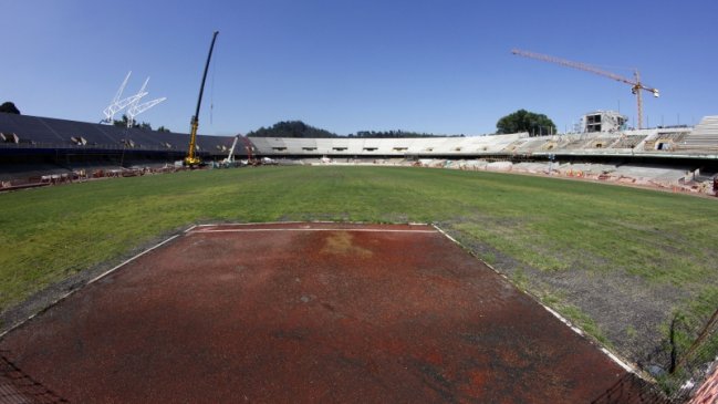 Autoridades descartaron cambio en fecha de entrega del Estadio Ester Roa de Concepción